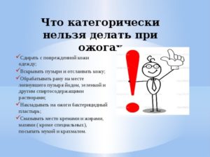 Чем обрабатывать ожог при беременности?