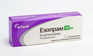Антидепресанты эзопрам