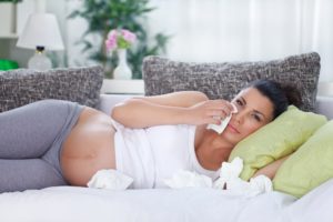 Беременность и простуда у мужа