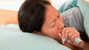 Длительный сухой кашель, без признаков простуды