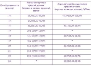 Анализы АПФ и ХГЧ