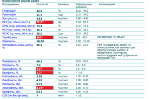 Тромбоциты низкие после месячных