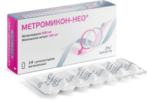 Лечение свечами метромикон-нео во время месячных