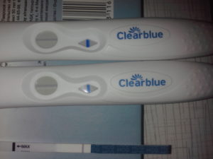 Тест clearblue, ошибка теста