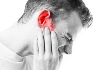 Боль в ушах и напряжение в голове