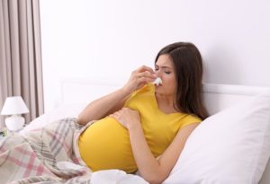 Беременность и простуда у мужа