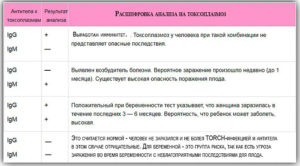 Положительный результат на токсоплазмоз при беременности