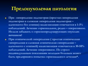Гиперплазия эндометрия и циклодинон