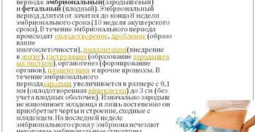 Беременность чем отличается акушерский срок от эмбрионального