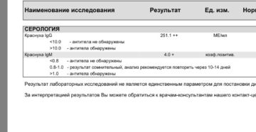 Анализ на краснуху положительный результат при беременности