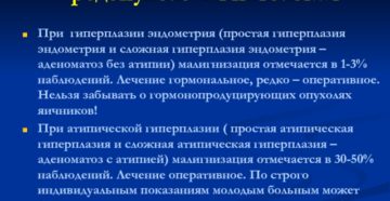 Гиперплазия эндометрия и циклодинон