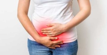 Вздутие живота в области матки Вздутие живота в области матки