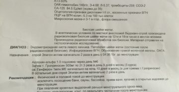 Сколько месяцев годен результат гистологии биобсии эрозии шейки матки?