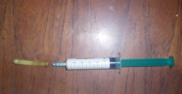 Зачатие с помощью шприца Зачатие с помощью шприца