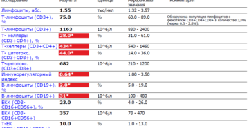 Повышены лимфоциты 51.2%